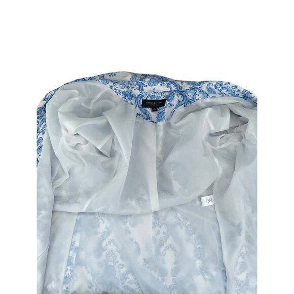 Marc New York Blue and White Patterned Jacket - Picture 10 of 15